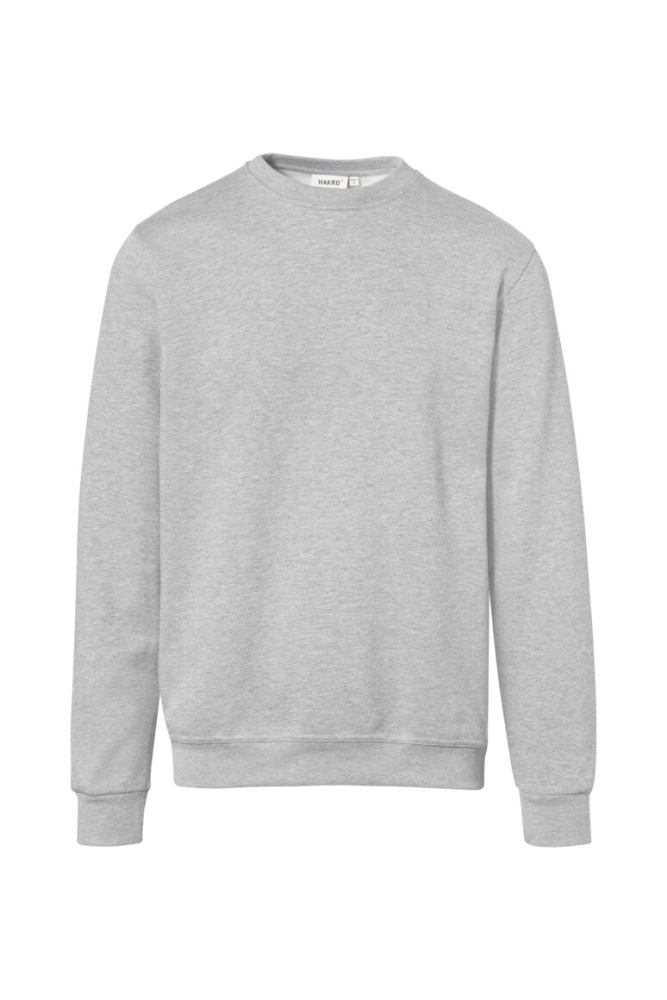 HAKRO Sweatshirt Premium, ash meliert