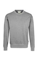 HAKRO Sweatshirt MIKRALINAR®, grau meliert