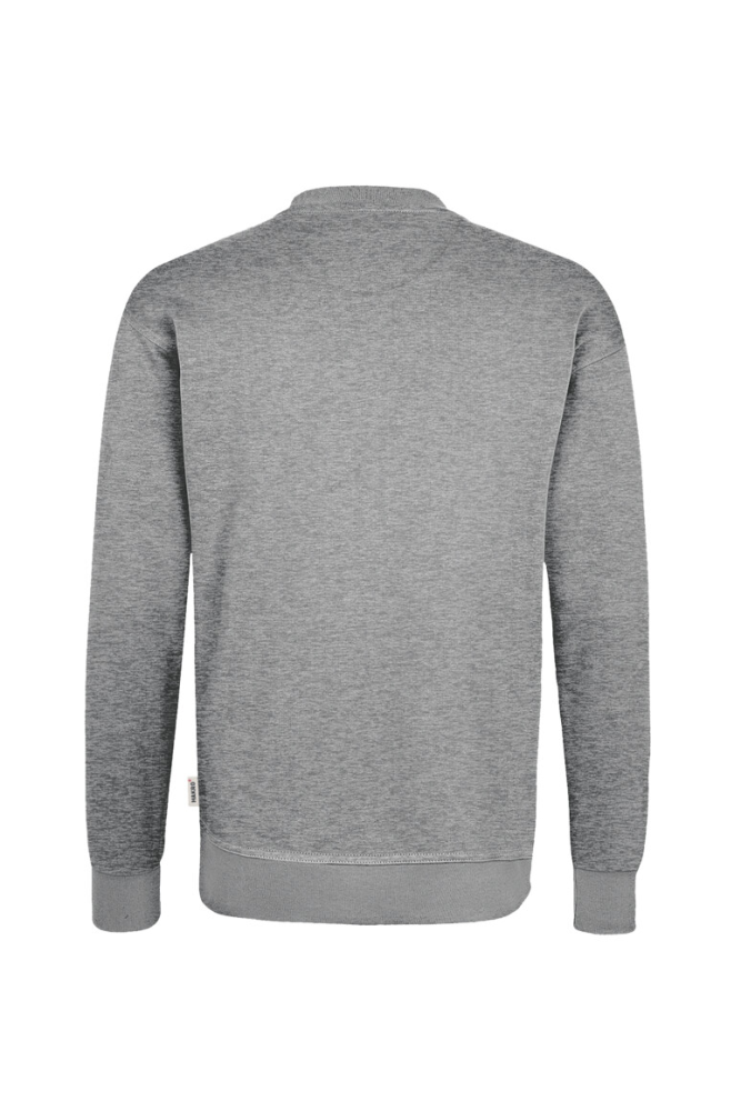 HAKRO Sweatshirt MIKRALINAR®, grau meliert