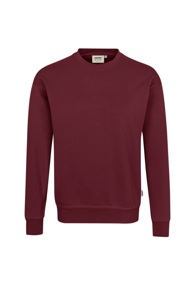HAKRO Sweatshirt MIKRALINAR®, weinrot
