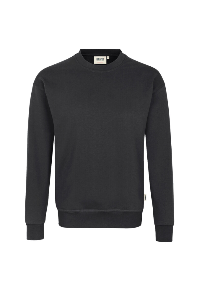 HAKRO Sweatshirt MIKRALINAR®, karbongrau