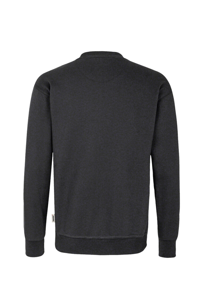 HAKRO Sweatshirt MIKRALINAR®, karbongrau