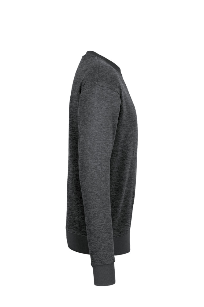 HAKRO Sweatshirt MIKRALINAR®, anthrazit meliert