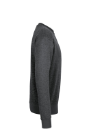HAKRO Sweatshirt MIKRALINAR®, anthrazit meliert