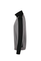 HAKRO Zip-Sweatshirt Contrast MIKRALINAR®, titan/anthrazit