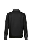 HAKRO Sweatjacke Contrast MIKRALINAR®, schwarz/anthrazit