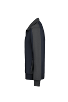 HAKRO Sweatjacke Contrast MIKRALINAR®, tinte/anthrazit