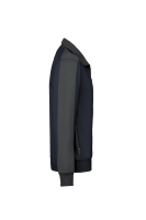 HAKRO Sweatjacke Contrast MIKRALINAR®, tinte/anthrazit