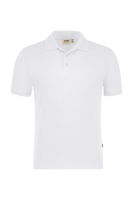HAKRO Poloshirt Bio-Baumwolle GOTS, weiß
