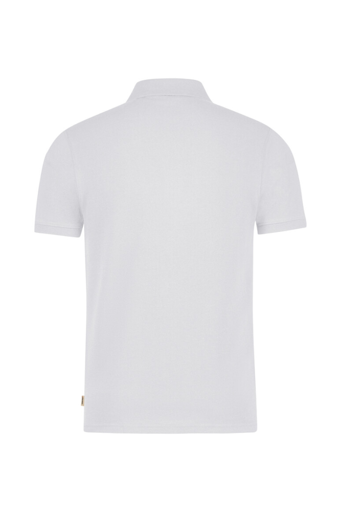HAKRO Poloshirt Bio-Baumwolle GOTS, weiß