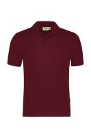 HAKRO Poloshirt Bio-Baumwolle GOTS, weinrot