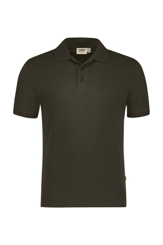HAKRO Poloshirt Bio-Baumwolle GOTS, olive
