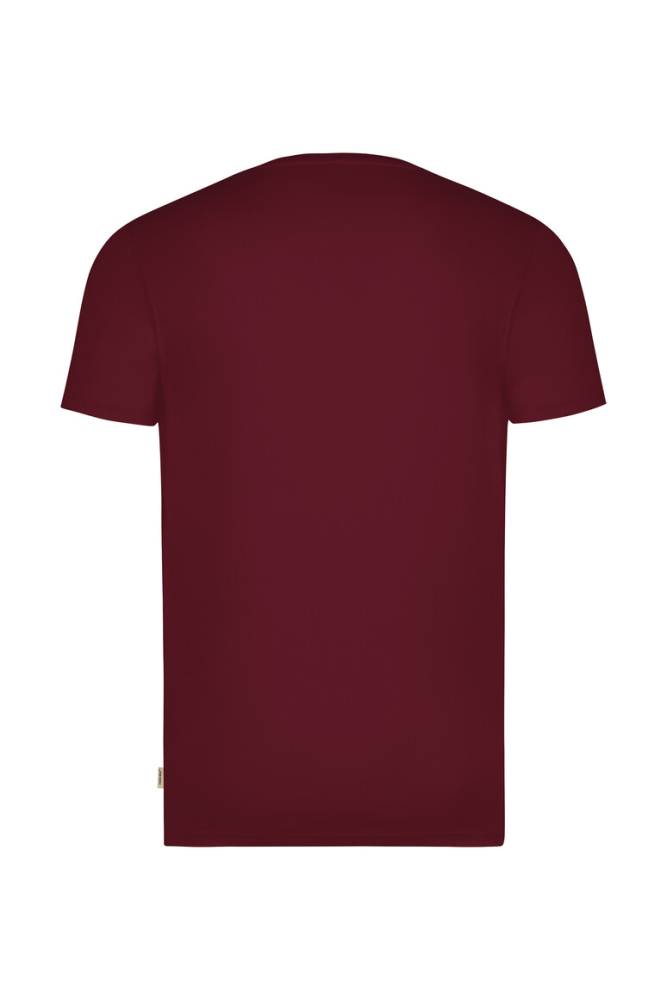 HAKRO T-Shirt MIKRALINAR® ECO, weinrot