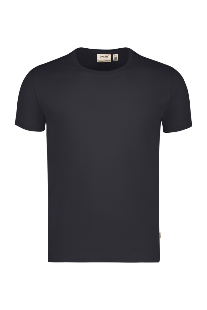 HAKRO T-Shirt MIKRALINAR® ECO, karbongrau
