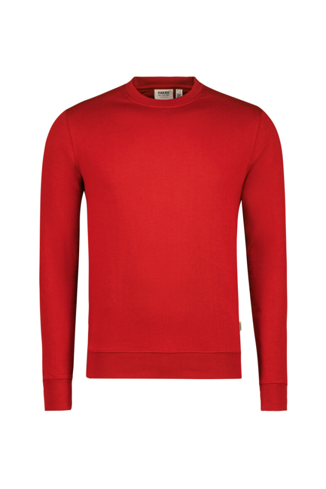 HAKRO Sweatshirt MIKRALINAR® ECO, rot