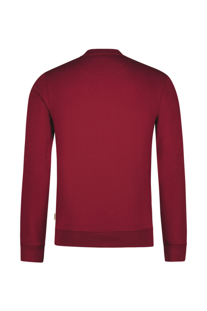 HAKRO Sweatshirt MIKRALINAR® ECO, weinrot