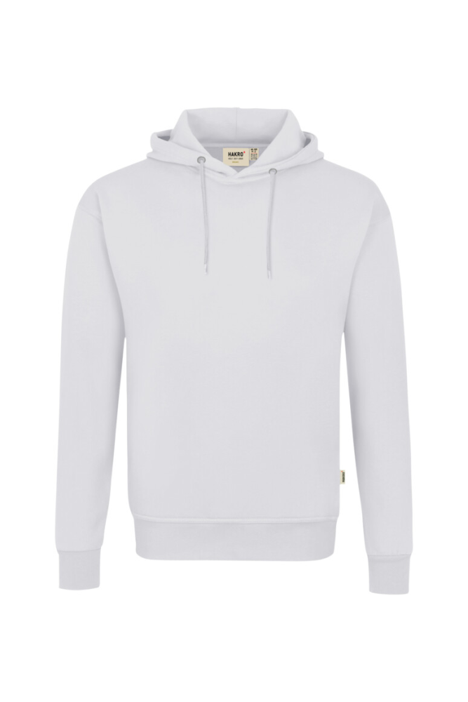 HAKRO Kapuzen-Sweatshirt Bio-Baumwolle GOTS, weiss, XL