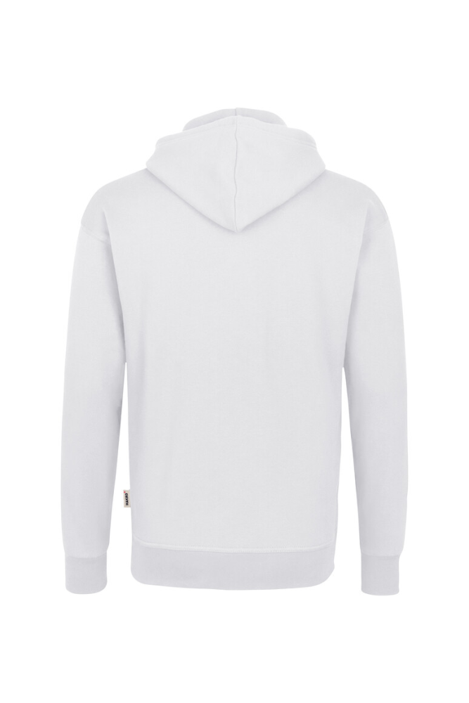 HAKRO Kapuzen-Sweatshirt Bio-Baumwolle GOTS, weiss, XL