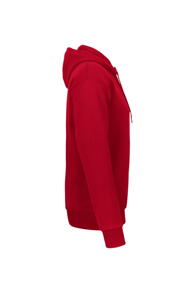 HAKRO Kapuzen-Sweatshirt Bio-Baumwolle GOTS, rot, 5XL