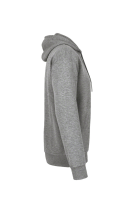 HAKRO Kapuzen-Sweatshirt Bio-Baumwolle GOTS, grau meliert, S
