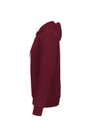 HAKRO Kapuzen-Sweatshirt Bio-Baumwolle GOTS, weinrot, S