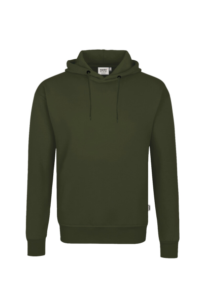 HAKRO Kapuzen-Sweatshirt Bio-Baumwolle GOTS, olive