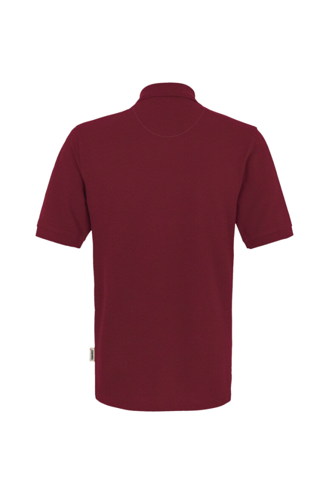 HAKRO Poloshirt MIKRALINAR® ECO, weinrot