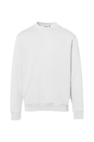 HAKRO Sweatshirt Bio-Baumwolle GOTS, weiss