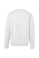 HAKRO Sweatshirt Bio-Baumwolle GOTS, weiss
