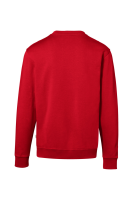 HAKRO Sweatshirt Bio-Baumwolle GOTS, rot