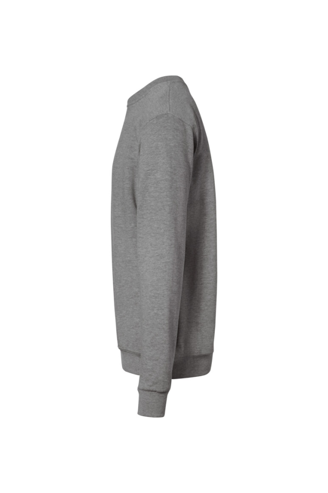HAKRO Sweatshirt Bio-Baumwolle GOTS, grau meliert