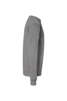 HAKRO Sweatshirt Bio-Baumwolle GOTS, grau meliert