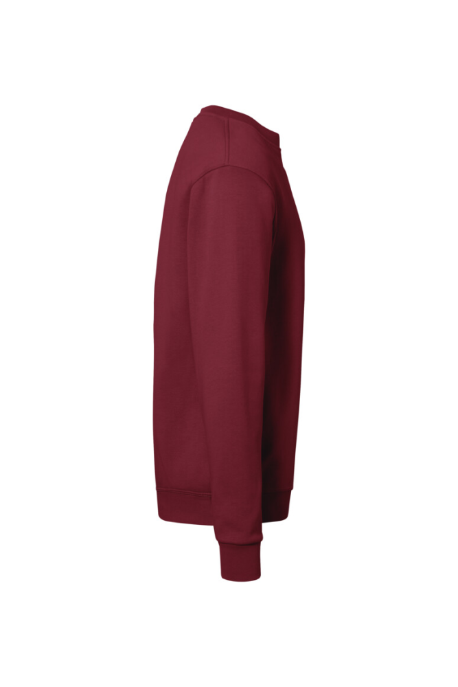 HAKRO Sweatshirt Bio-Baumwolle GOTS, weinrot
