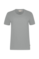 HAKRO T-Shirt Bio-Baumwolle GOTS, grau meliert