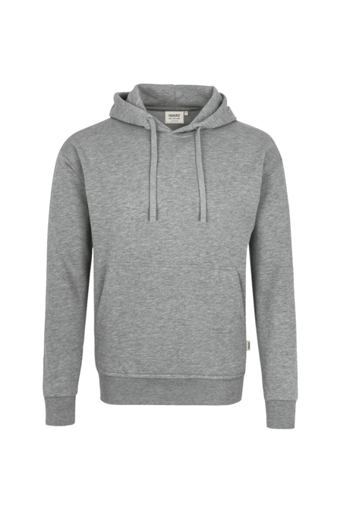 HAKRO Kapuzen-Sweatshirt Premium, grau meliert