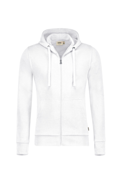 HAKRO Kapuzen-Sweatjacke Premium, weiß