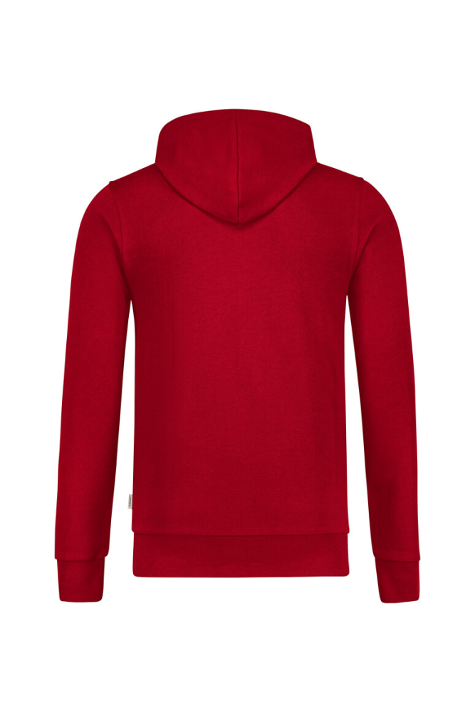 HAKRO Kapuzen-Sweatjacke Premium, rot, 4XL
