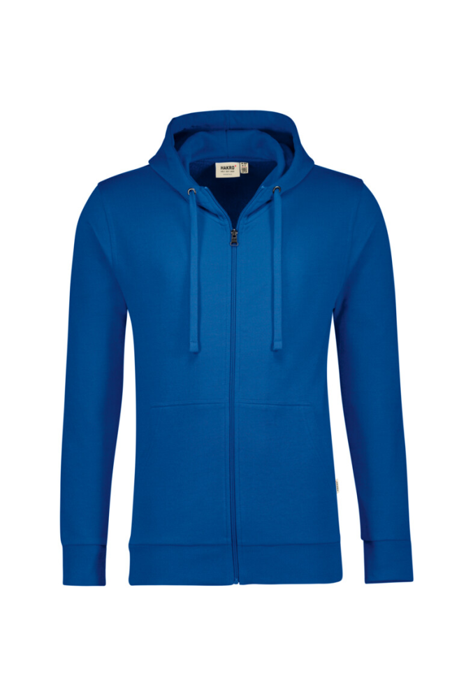 HAKRO Kapuzen-Sweatjacke Premium, royalblau, 2XL