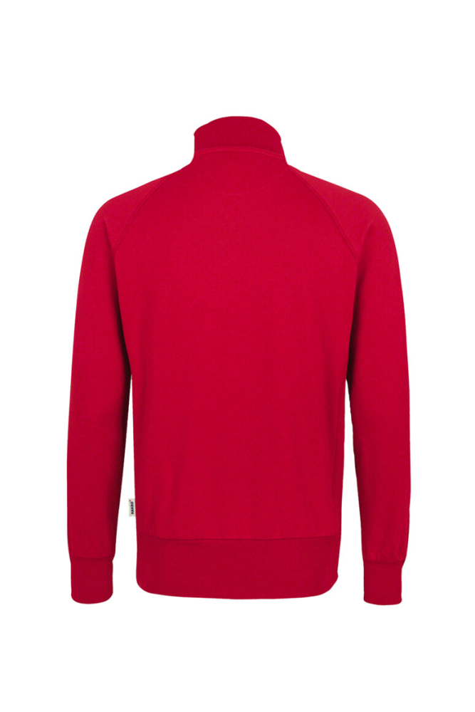 HAKRO Sweatjacke College, rot