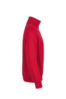 HAKRO Sweatjacke College, rot
