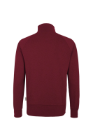 HAKRO sweatjacke premium, weinrot