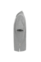 HAKRO Poloshirt Top, grau meliert