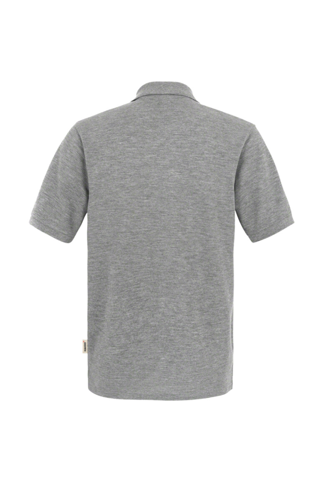 HAKRO Poloshirt Top, grau meliert