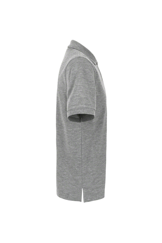 HAKRO Poloshirt Top, grau meliert