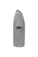 HAKRO Poloshirt Top, grau meliert
