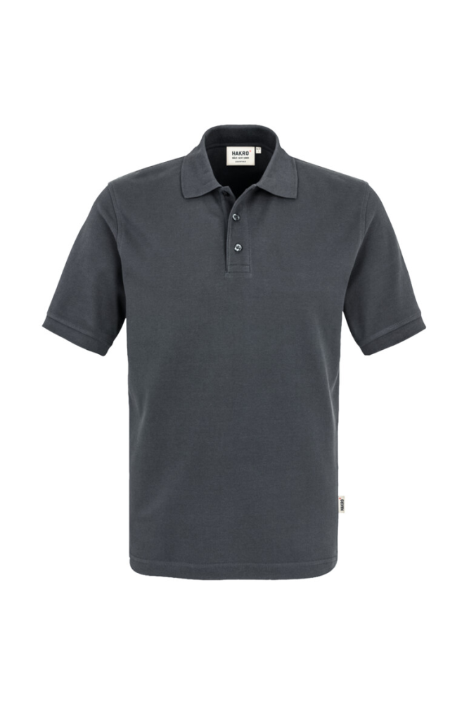 HAKRO Poloshirt Top, anthrazit, S