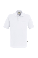 HAKRO Pocket-Poloshirt Top, weiß