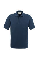 HAKRO Pocket-Poloshirt Top, marine