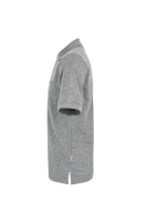 HAKRO Pocket-Poloshirt Top, grau meliert