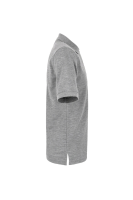 HAKRO Pocket-Poloshirt Top, grau meliert
